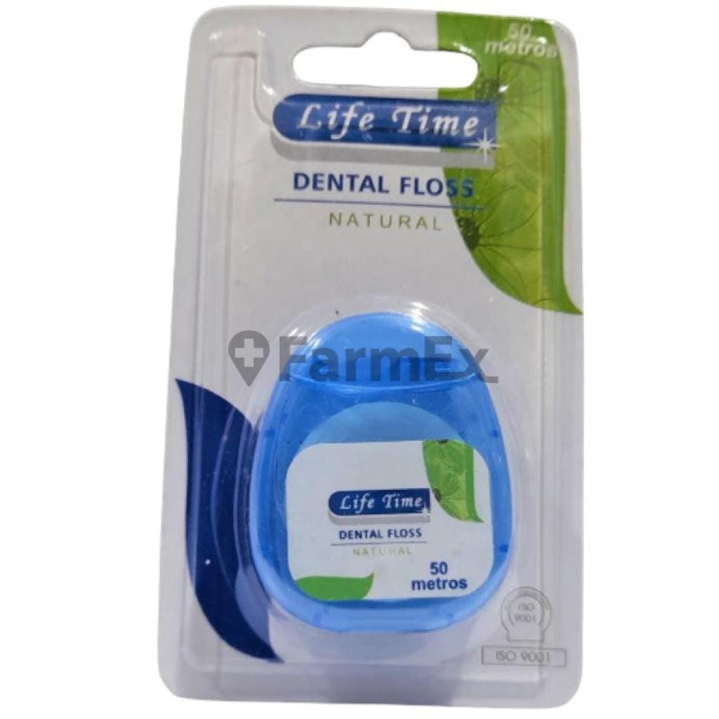 Hilo Dental Floss Natural x 50 m Farmex-Fonasa-Persistente
